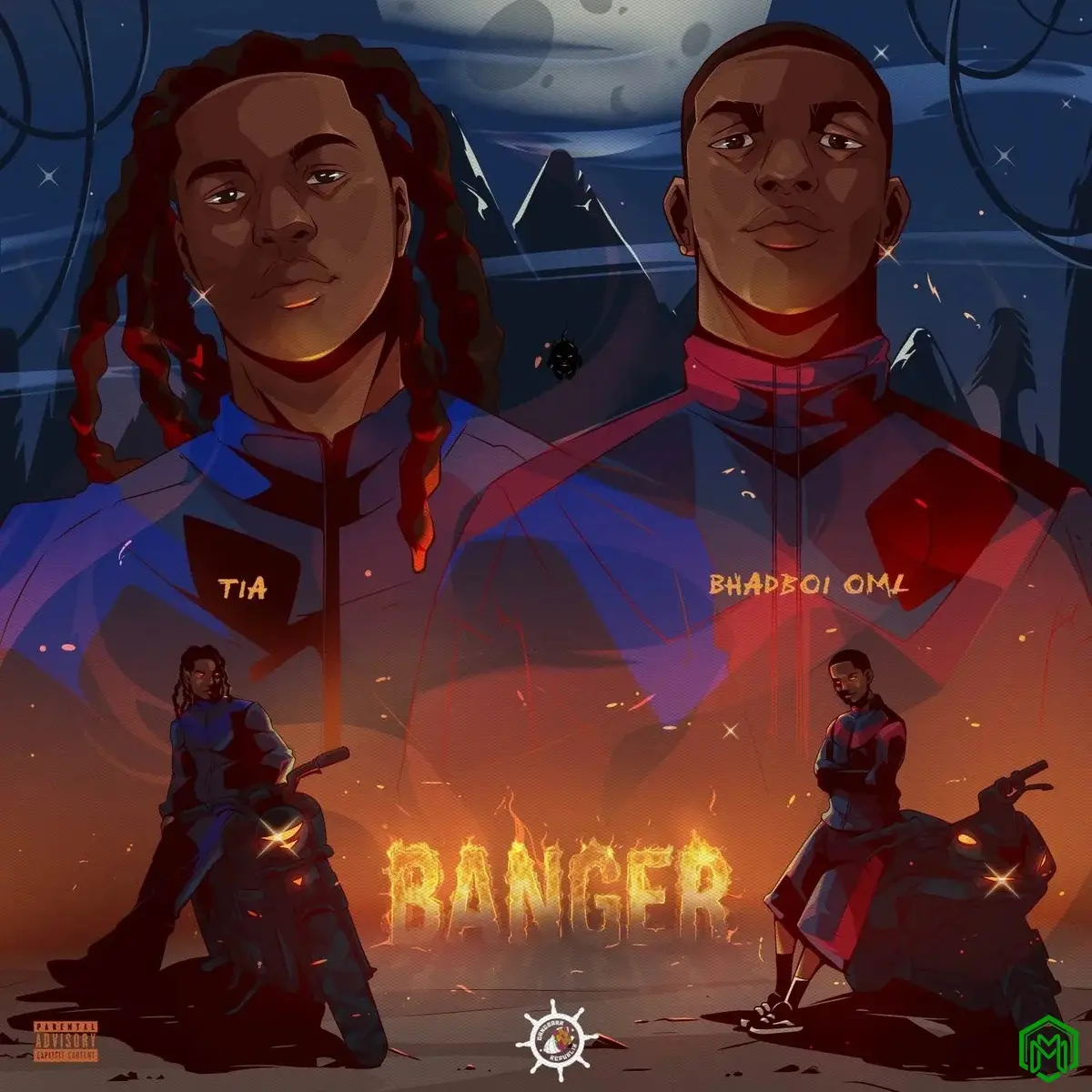 Banger audio by Tia feat. BhadBoi OML