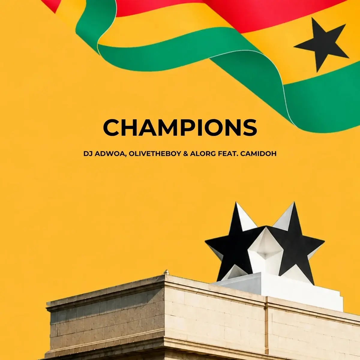 Champions audio by Dj Adwoa, OLIVETHEBOY & ALORG