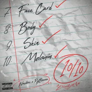 10 over 10 audio by Nasboi feat. Rybeena